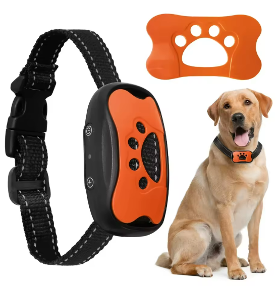 Anti-Shock Anti-Barking Collar - Ultrasonic & Vibration Training Device