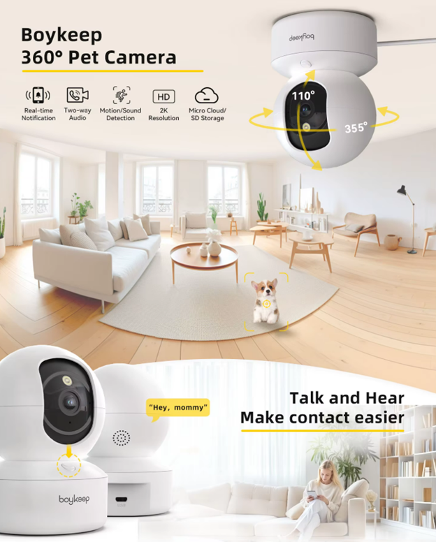 360° Pet Camera